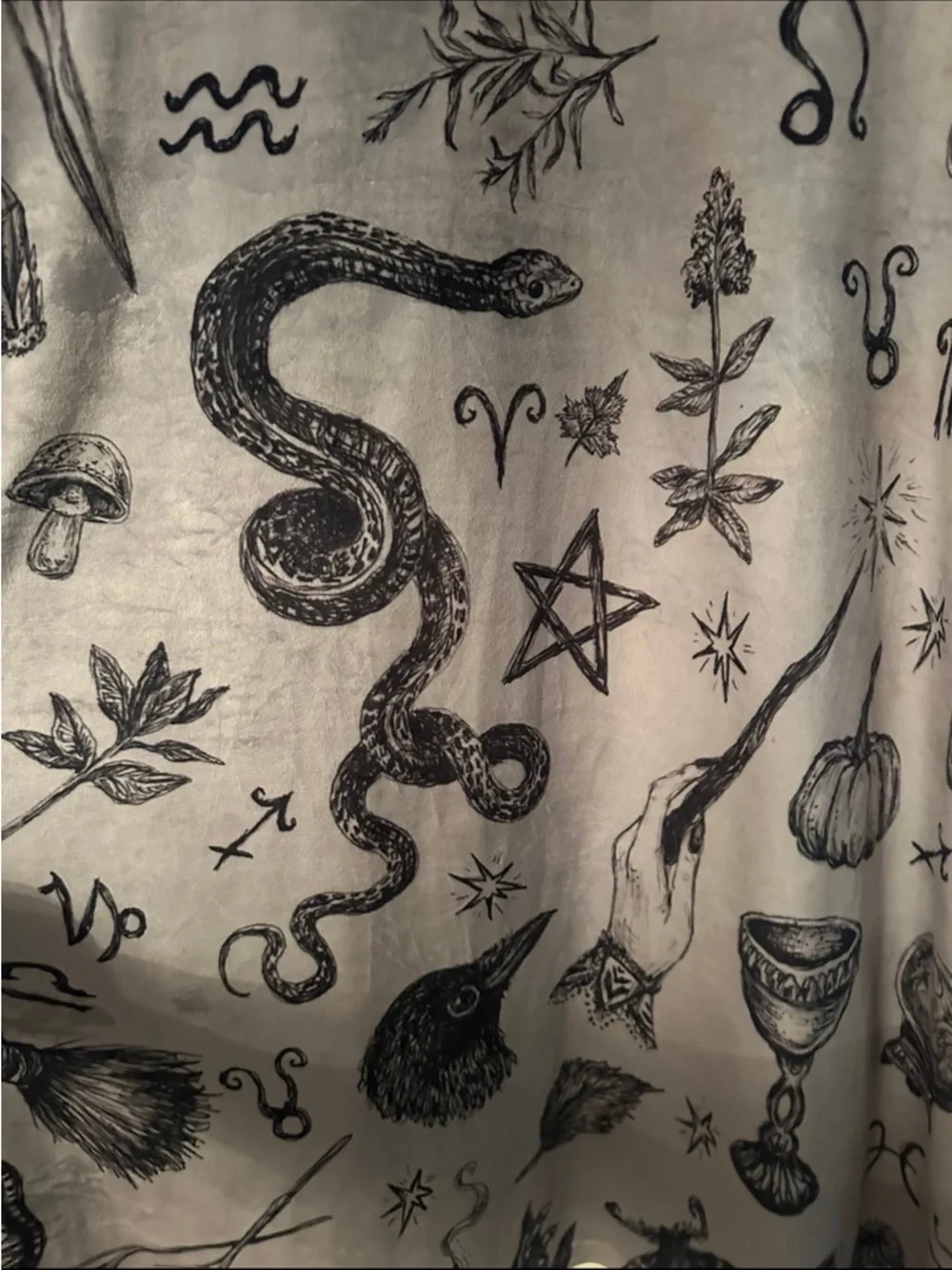 Brett Manning Art Witchy Musings Robe - Picture 7 of 11